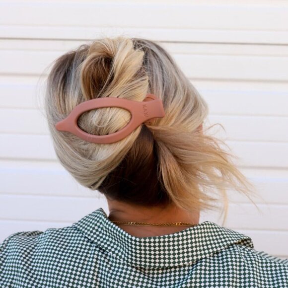 Hair Clip Claw Strong Teeth 7 Colors Adult Modern Bow Hair Accessory